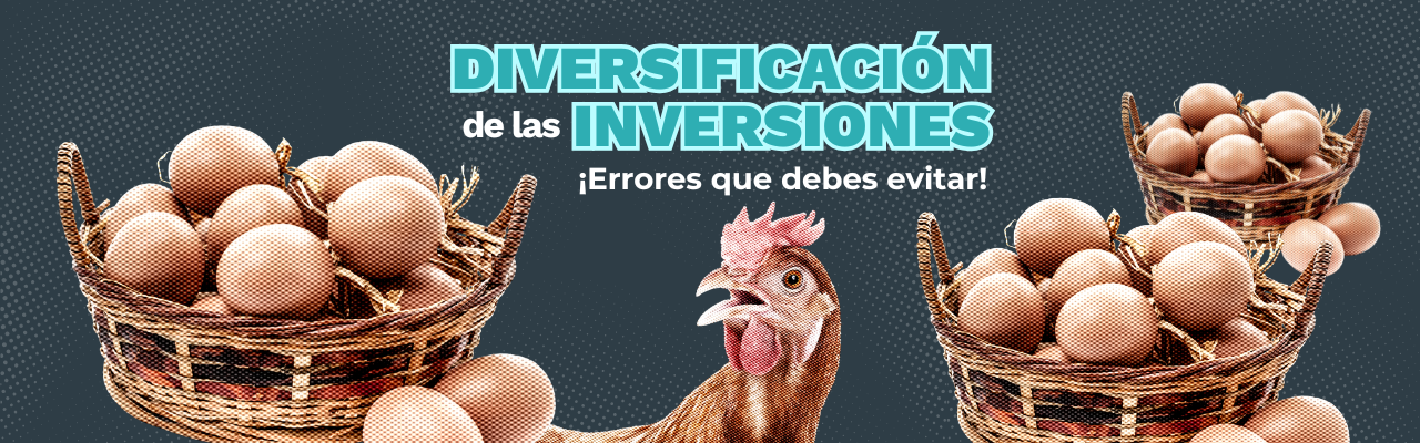 Los errores de diversificación que aumentan tu riesgo financiero sin que te des cuenta