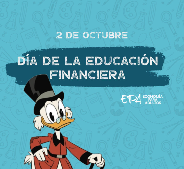 dia educacion financiera economia adultos cuadrado