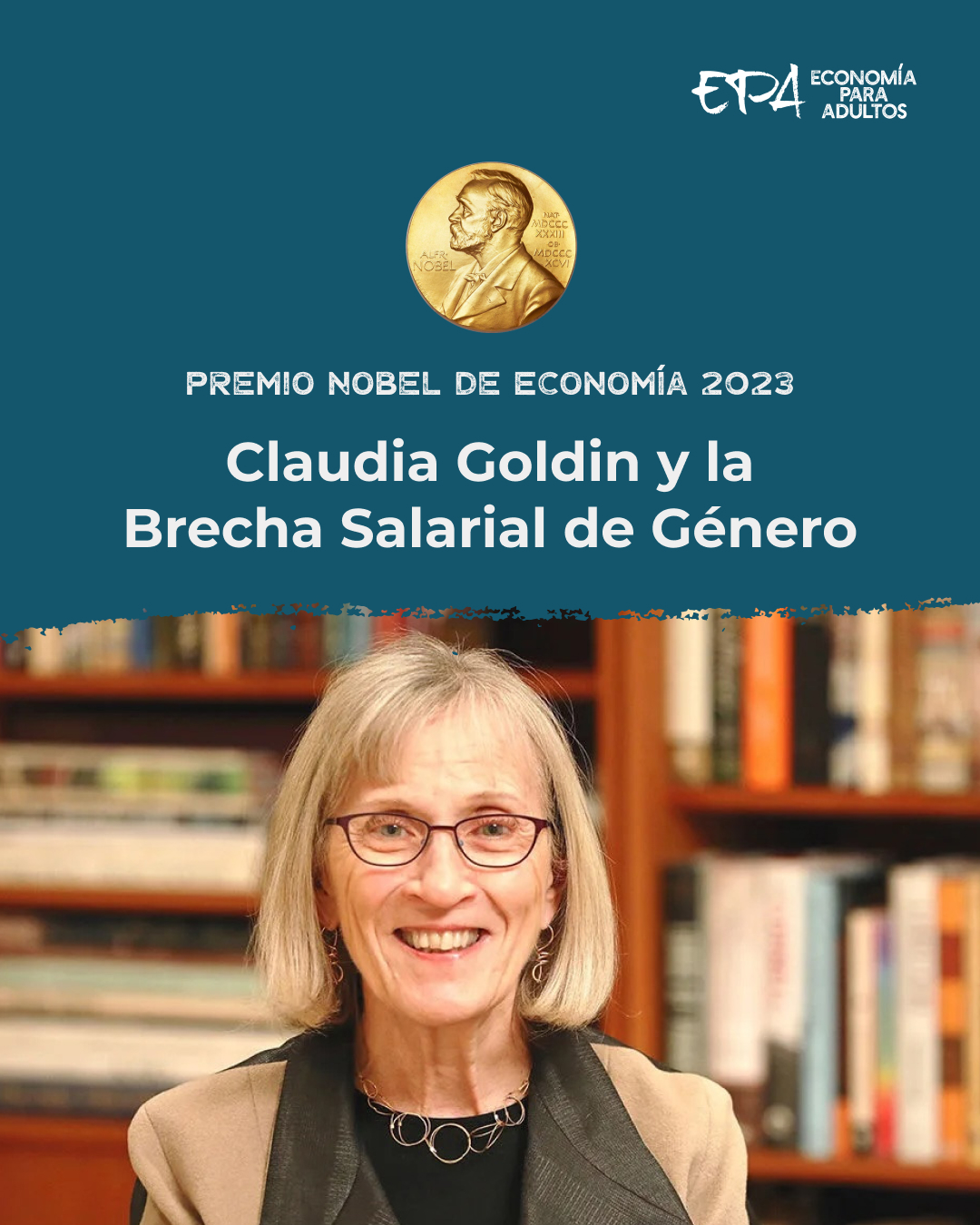 Premio Nobel de Economía por el estudio de la brecha salarial entre hombres y mujeres